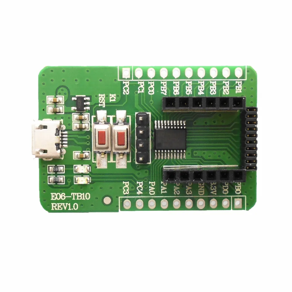 E06 TB10 используется для EBT E010 Серия модуль SI4463 тестовая плата беспроводного модуля