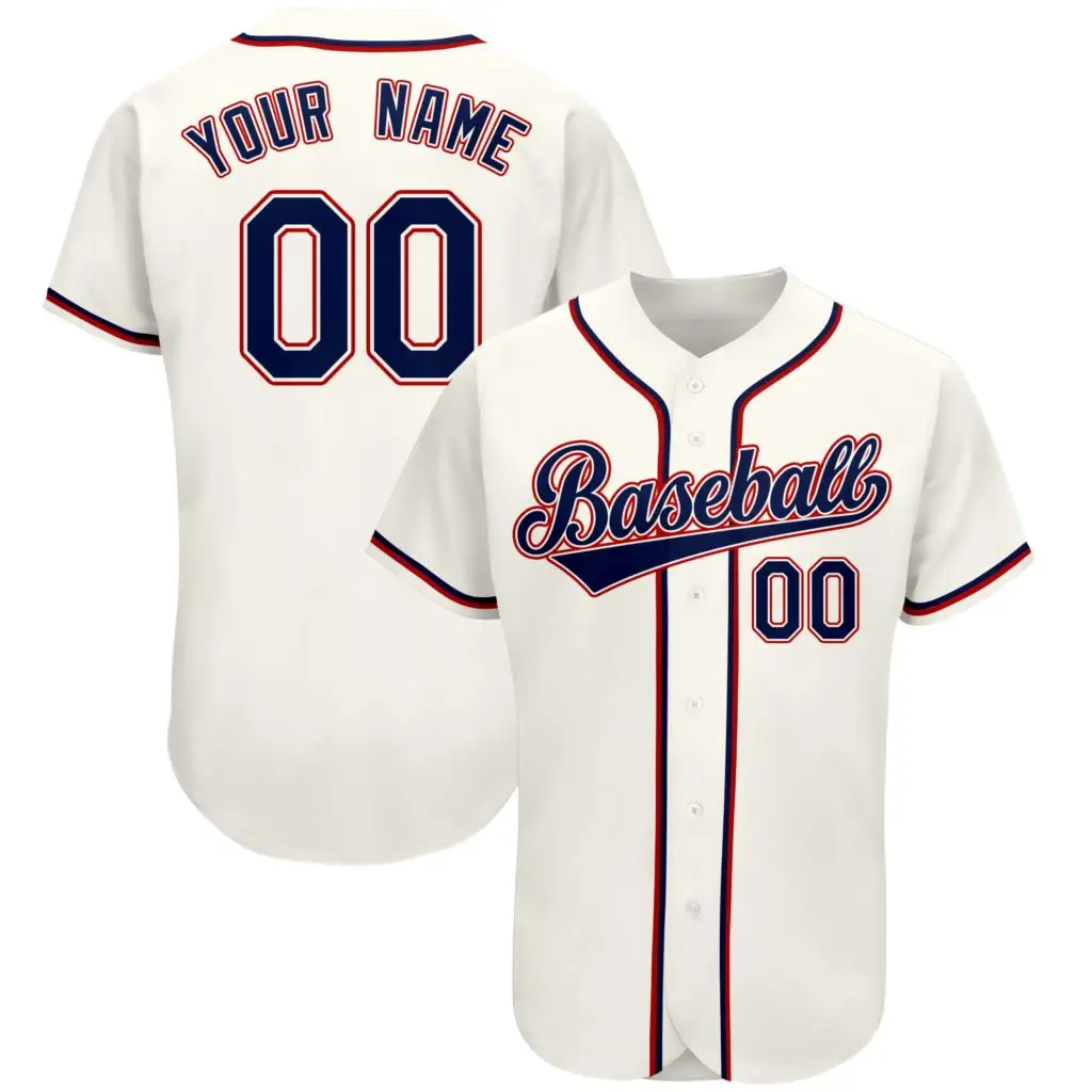 

2020 Personalized Baseball Jersey,Soft Mesh Moisture-absorbing Sportswear Team Name&Number-stitching for Men Outdoors/Indoors
