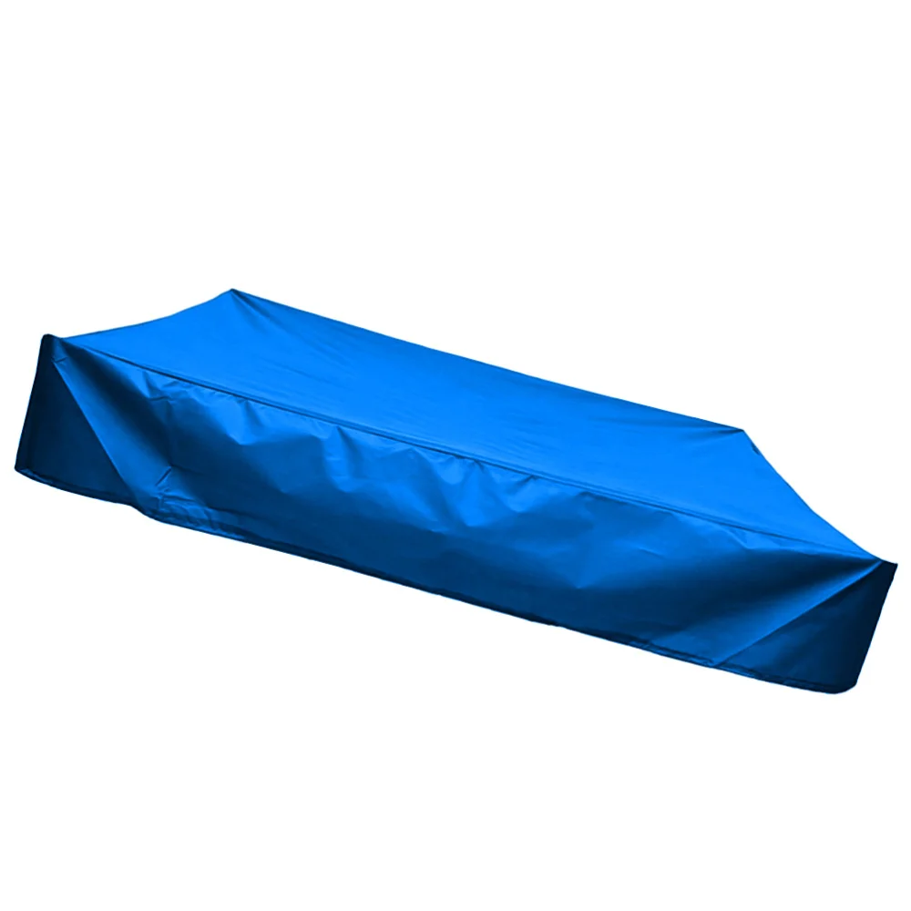 

Garden Courtyard Square Children Bunker Cover Children's Small Bathtub Cover Sandbox Cover (Blue 200x200cm)