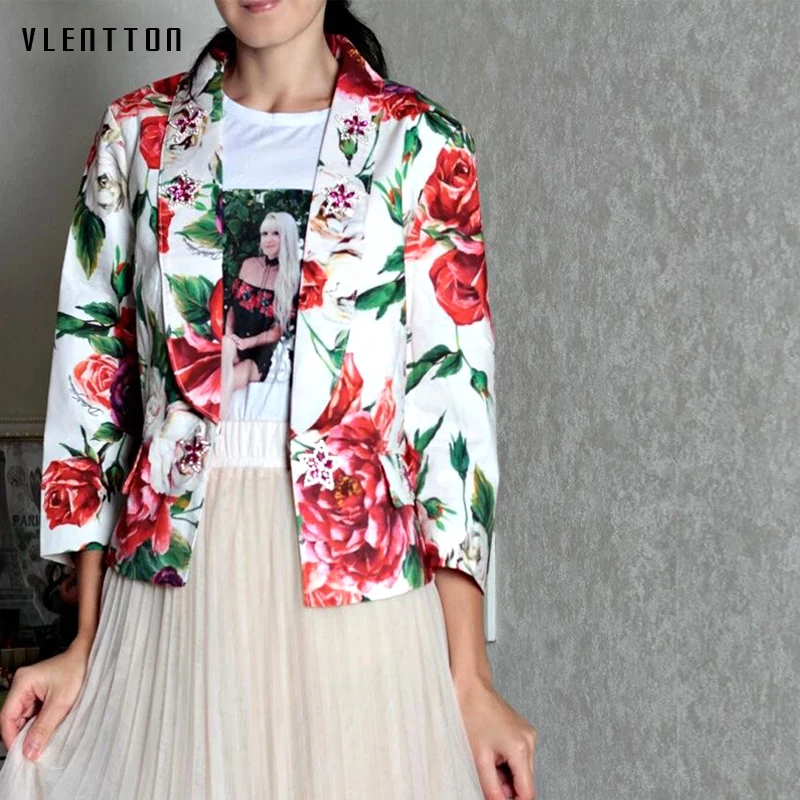 Женский блейзер с длинным рукавом элегантный короткий Блейзер в винтажном стиле