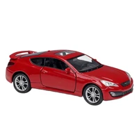 welly 136 hyundai 2009 genesis coupe alloy diecast model car collection toy nex package gift