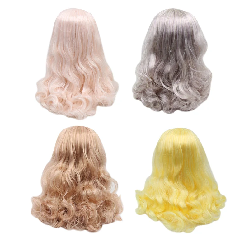 DBS фабрика парик blyth кукла ледяной rbl скальп купол смешанные волосы волнистые для