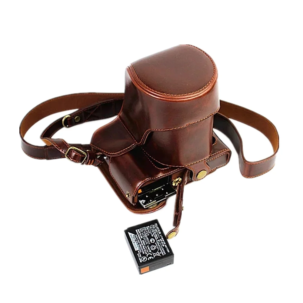 Роскошный чехол из искусственной кожи Камера сумка для цифровой камеры Fujifilm XT10