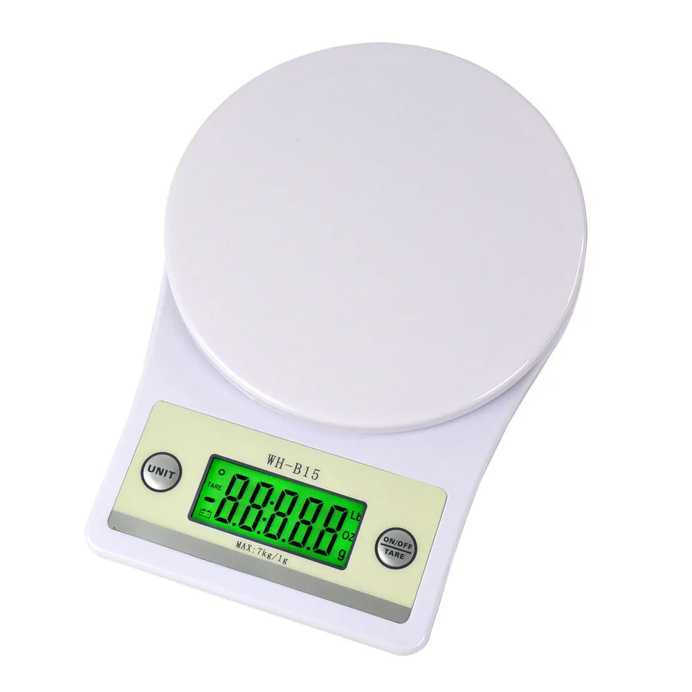 1 шт. 7 кг г Цифровые кухонные весы карманные пищевые многофункциональный