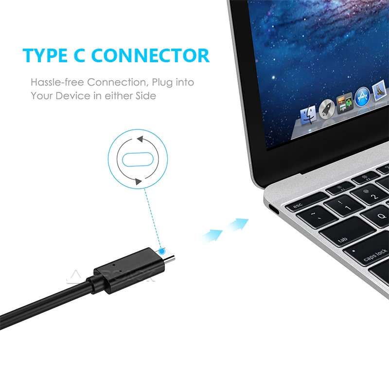 USB 3 1 Type C к кабель для Samsung Xiaomi 5A Быстрая зарядка Kabel Macbook Pro Data Cabo быстрой зарядки