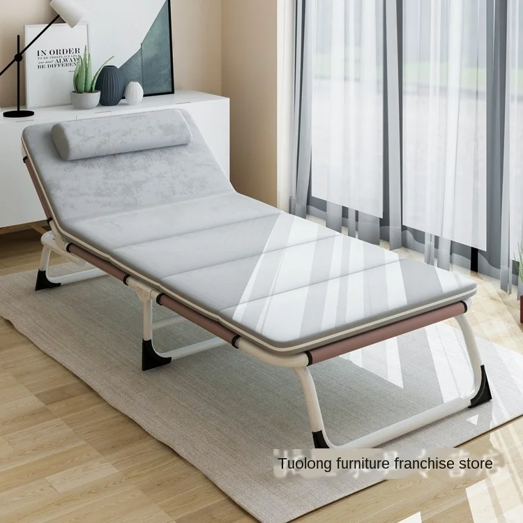 Multifunctional Folding Bed Single Home Adult Lunch Siesta Lounge Office Simple Marching Care |