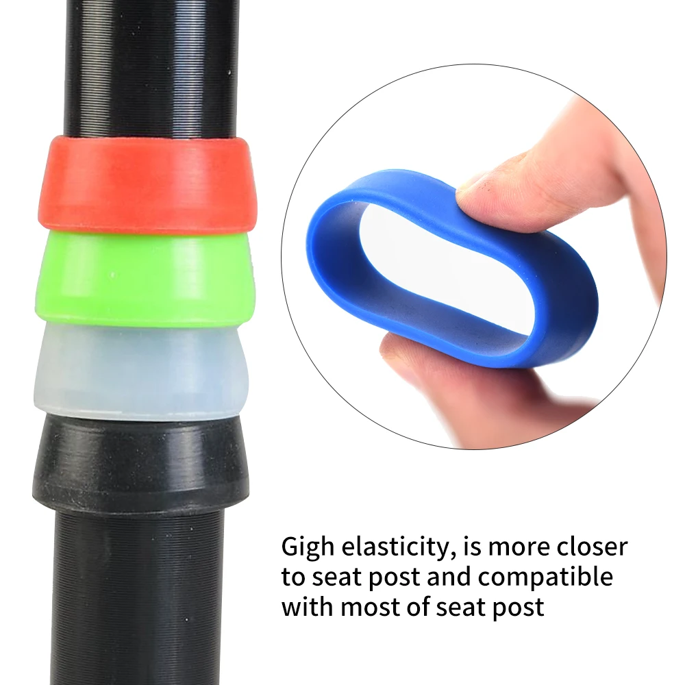Защитный чехол для подседельного штыря велосипеда пылезащитный силиконовый