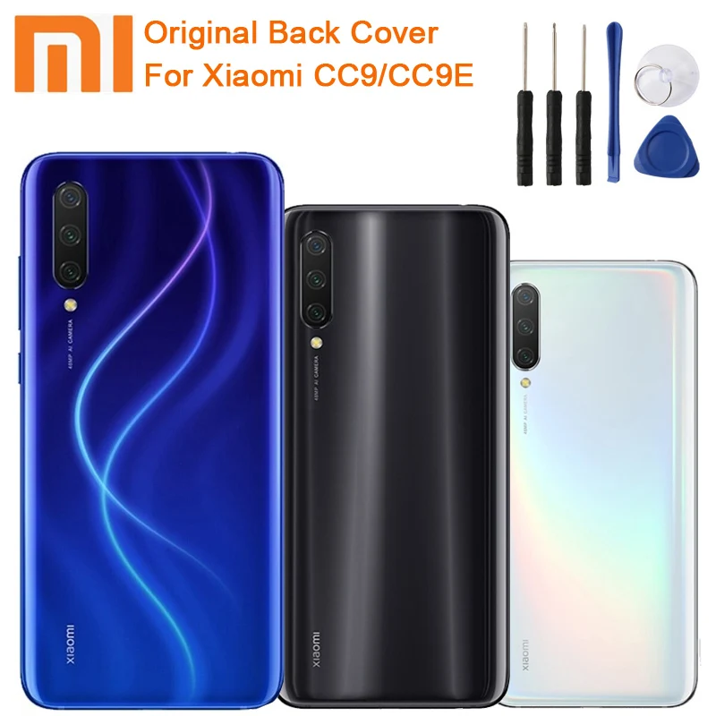 Оригинальный задний корпус для Xiaomi Mi CC9/CC9E из стекла с инструментами в комплекте