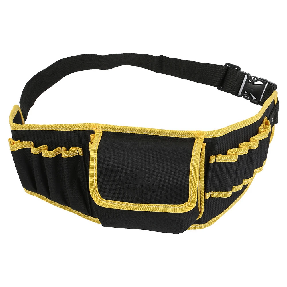 

Tool Belt Waist Bag Multifunctional Pouch Apron Heavy Duty Adjustable Oxford Cloth Wrench Pliers Hardware Pocket For Electrician