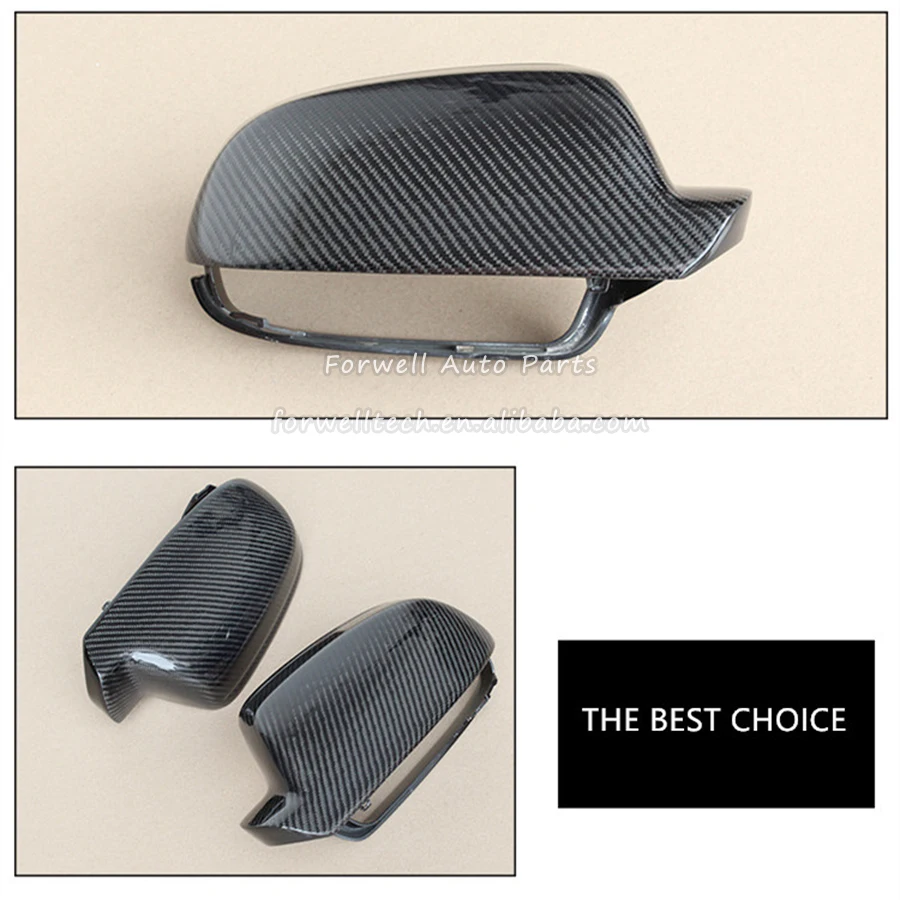 

Top Quality carbon fiber material Rearview mirror cover for audi A4/B8.5