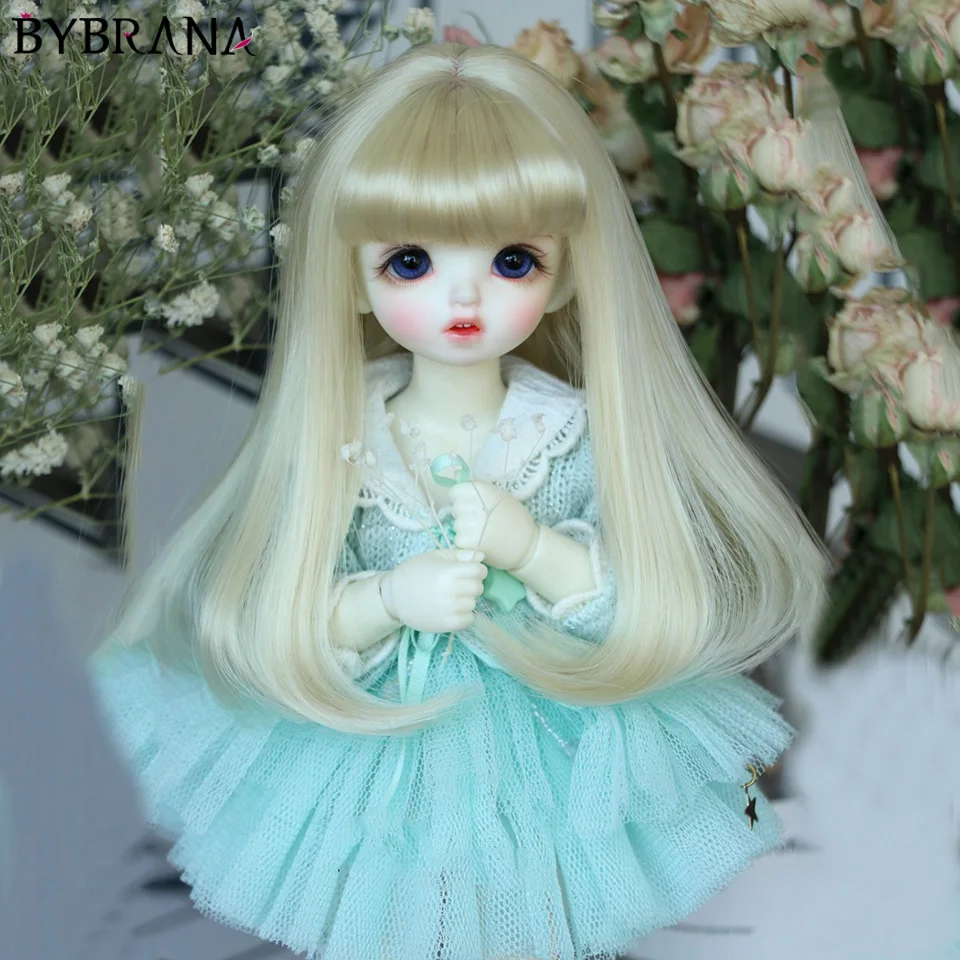 Bybrana Мода Стиль 1/3 1/4 1/6 1/8 BJD парики MSD высокие Температура волокна волос триммер