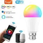 Светодиодная смарт-лампа B22 E27, умная приглушаемая лампа с таймером и Bluetooth, совместима с Android и IOS, 10 Вт