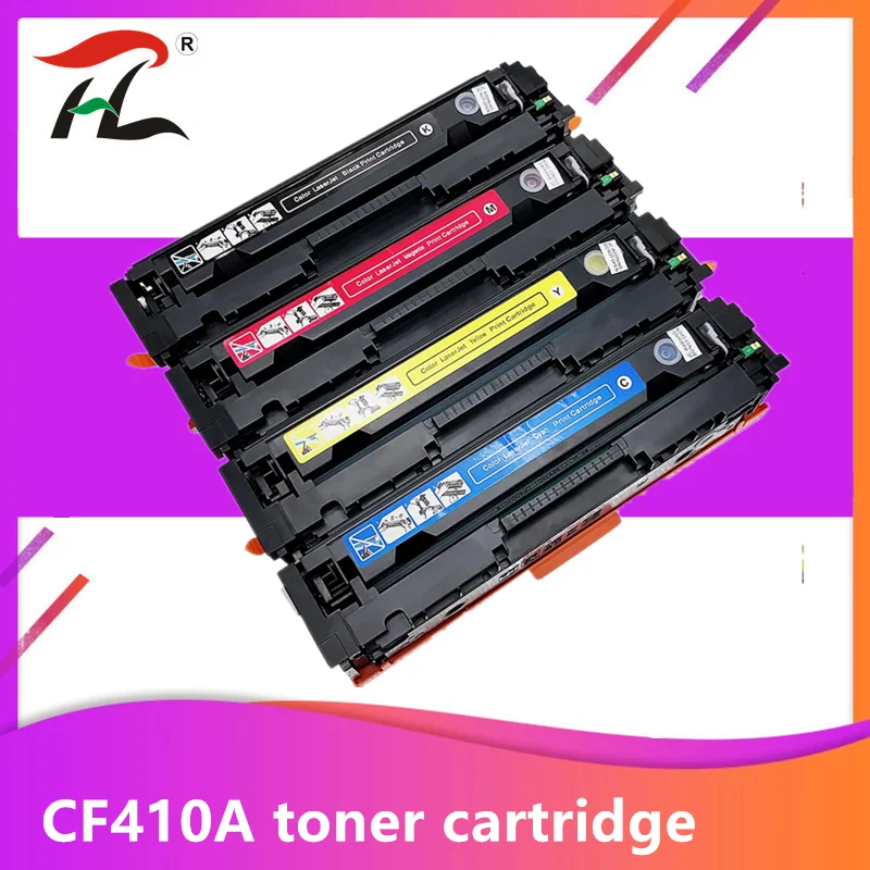 Картридж для принтера HP LaserJet Pro M452nw M477fdw M452dn M452DW совместимый с YLC CF410A CF411A CF412A CF413A 410A