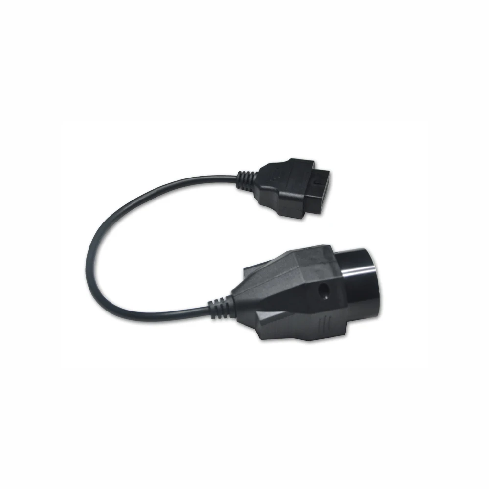 

For BMW 20pin To OBD2 16 Pin Car Diagnostic Connector OBD Black