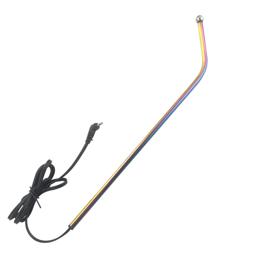 Electric shock Bi polar Rainbow Male metal urethral beads penis plug dilator electro massager BDSM insert sex toy for man | Красота и