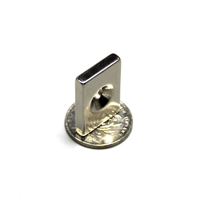 Блок мощных магнитов N35 с отверстием 5 мм 20 ~ 50 шт. неодимовый магнит размером 30x20x5