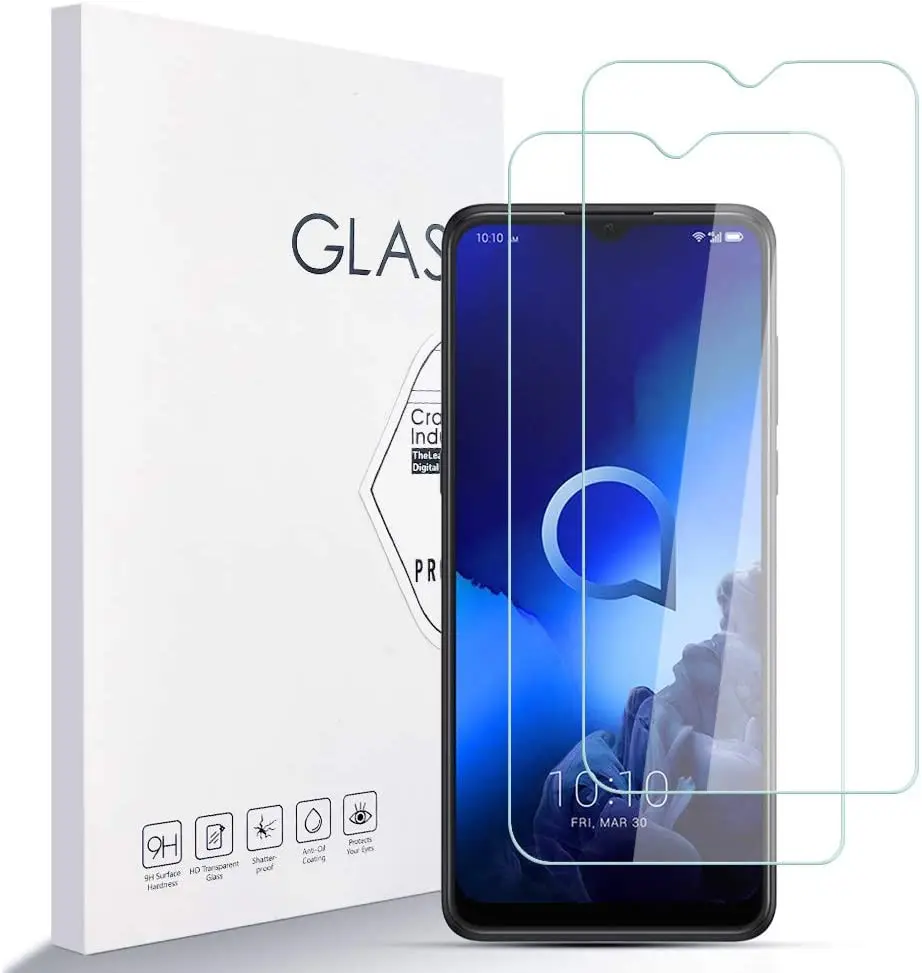 

For Alcatel 1SE 2020 OT-5030F 5030U 5030D Tempered Glass Screen Protector Film for alcatel 3X 2020 5061 5061U 5061A Glass Film