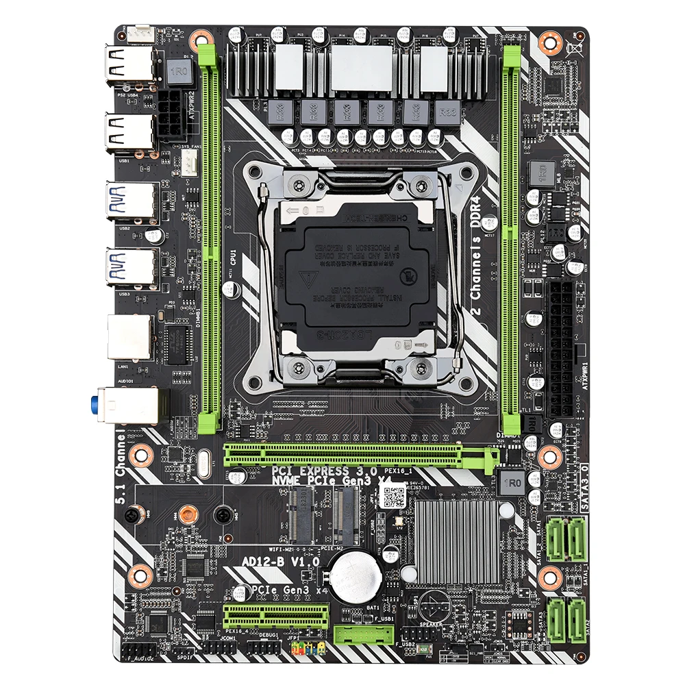 Материнская плата DAIXU X99 разъем LGA2011 -V3 V4 поддержка памяти DDR4 и процессора Xeon E5 V3