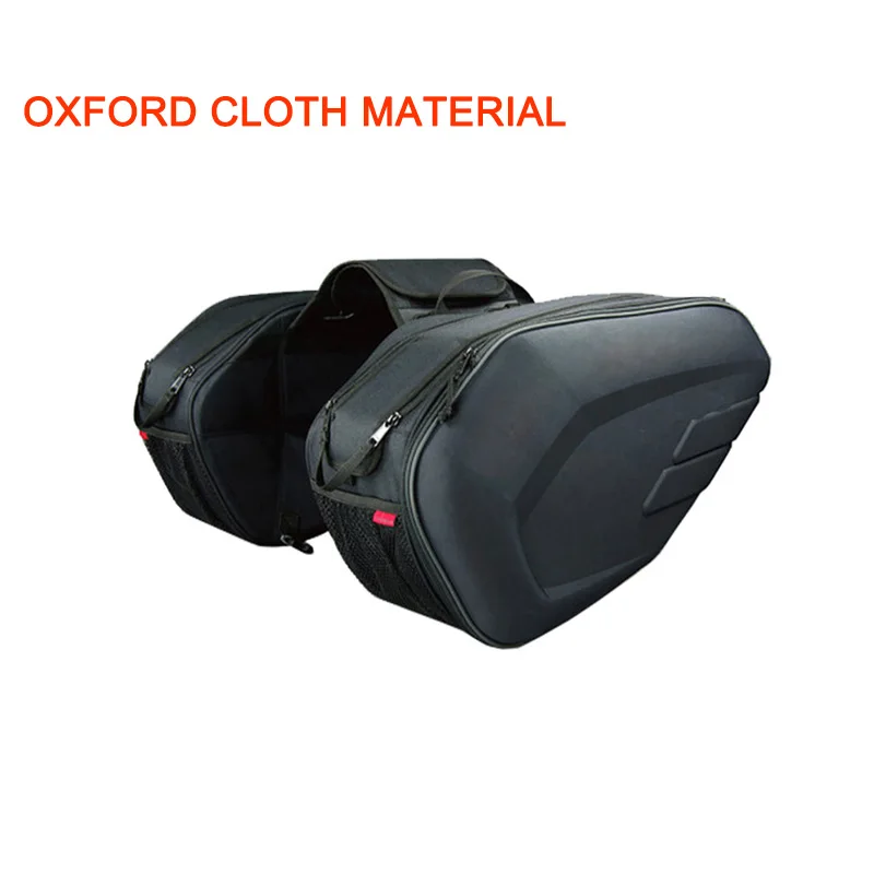 Oxford cloth Мотогонок гонки Мото шлем Дорожные сумки чемодан сумки и дождевик для Yamaha Honda Sportster Softail Dyna Kawasaki - Название цвета: Oxford cloth