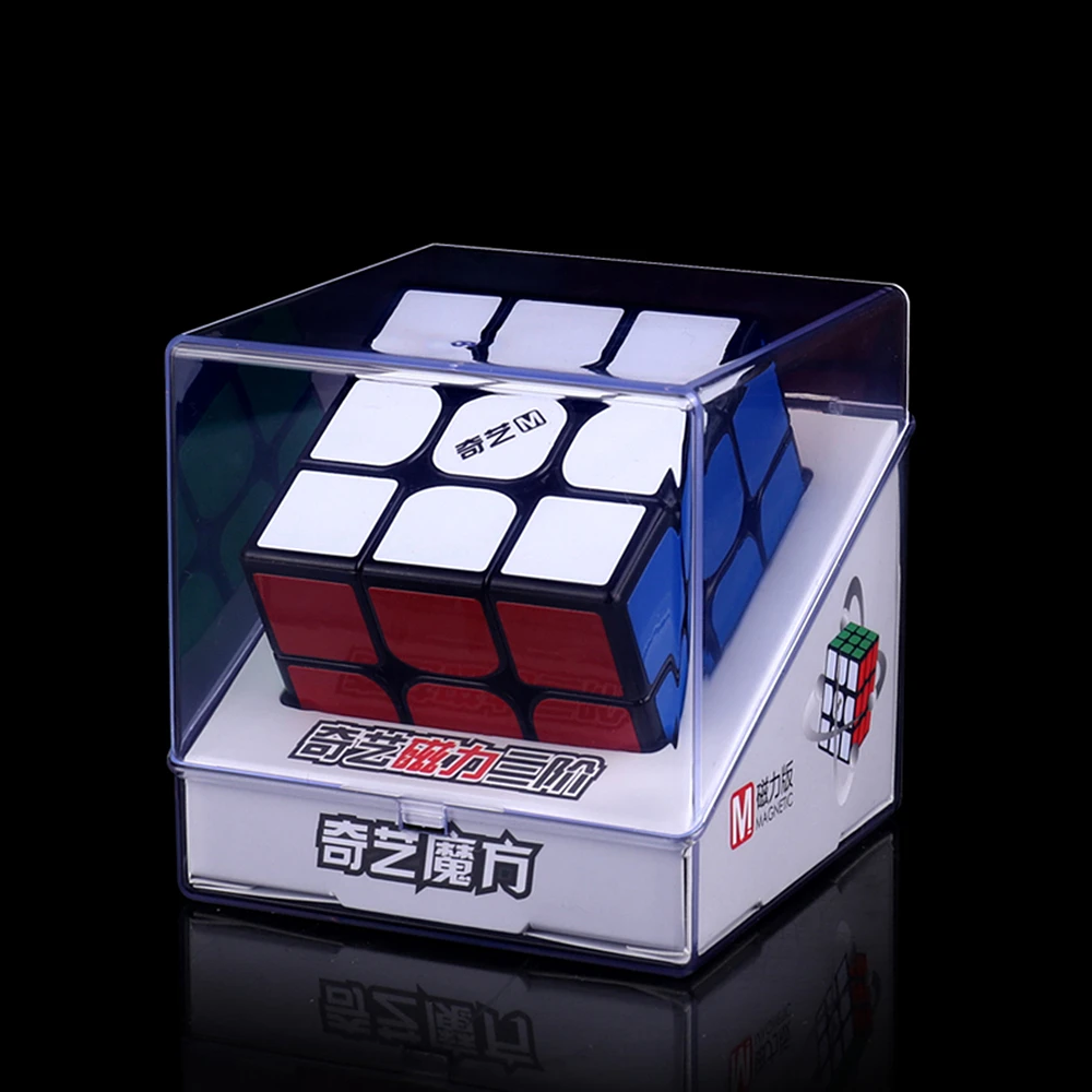 Qiyi MS серия Магнитный 3x3x 3 магический куб 3x3 скоростной соревнование кубики