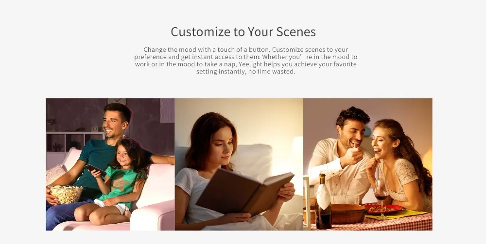 Xiaomi Yeelight умный светодиодный лампочка накаливания E27 Регулируемая яркость энергосберегающая умная лампочка управление через приложение Mijia Apple Homekit