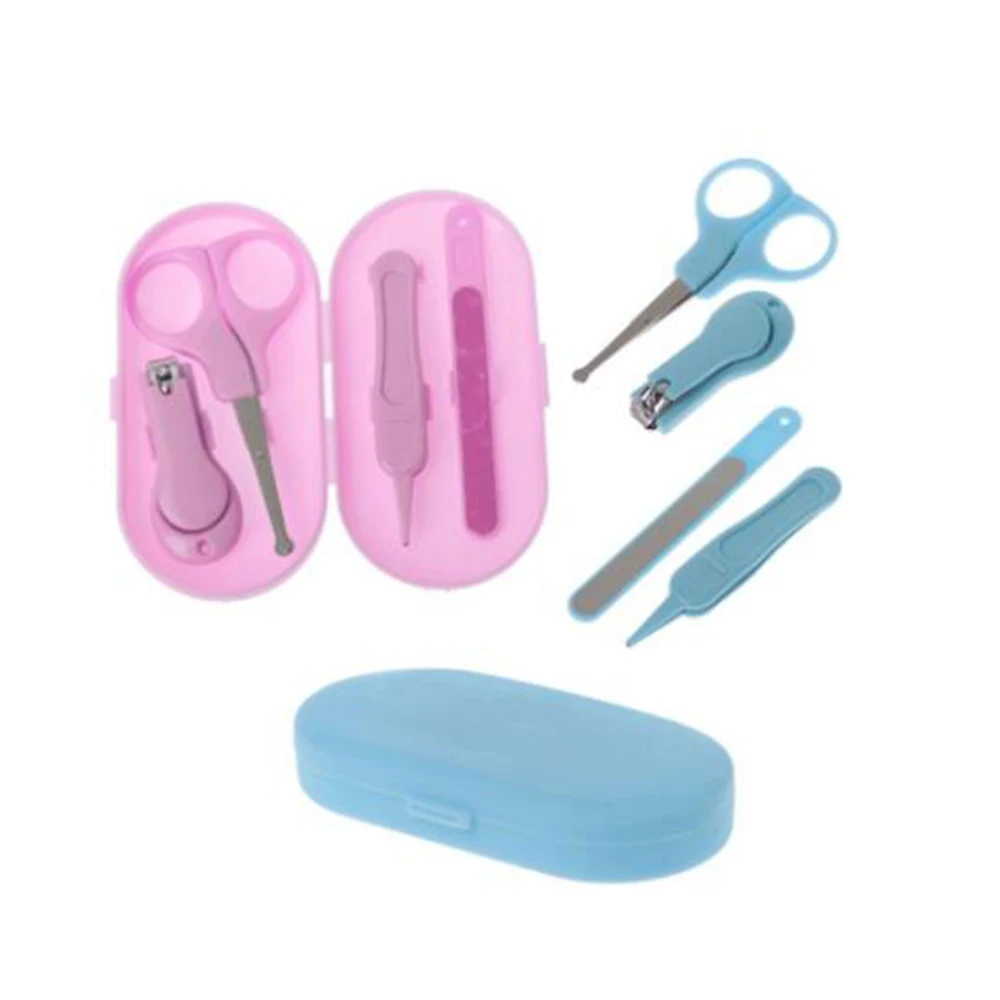 1 Набор/4 шт Детские резаки для ногтей Маникюрный Инструмент безопасность из