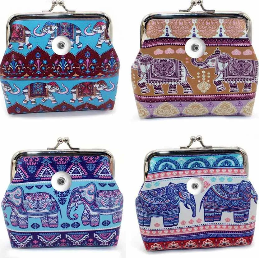 Женский кошелек для мелочи с кнопкой застежкой 18 мм 20 мм|Браслеты шармами| |