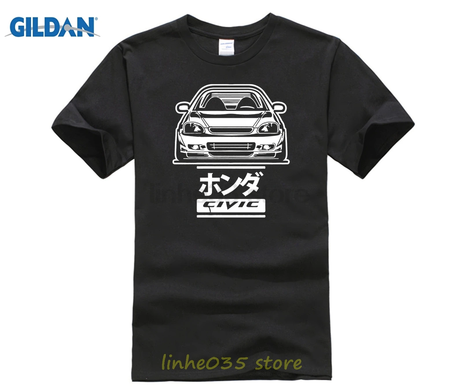 2018 летняя Новинка HONDA CIVIC 6GEN футболка мужская с коротким рукавом TYPE R 6RD CAR B16 B18 JDM