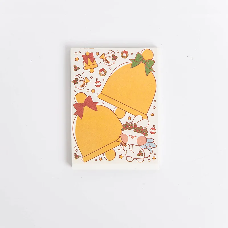 100 листов Kawaii Rabbit блокноты для записей сообщений бумажные украшение скрапбукинга