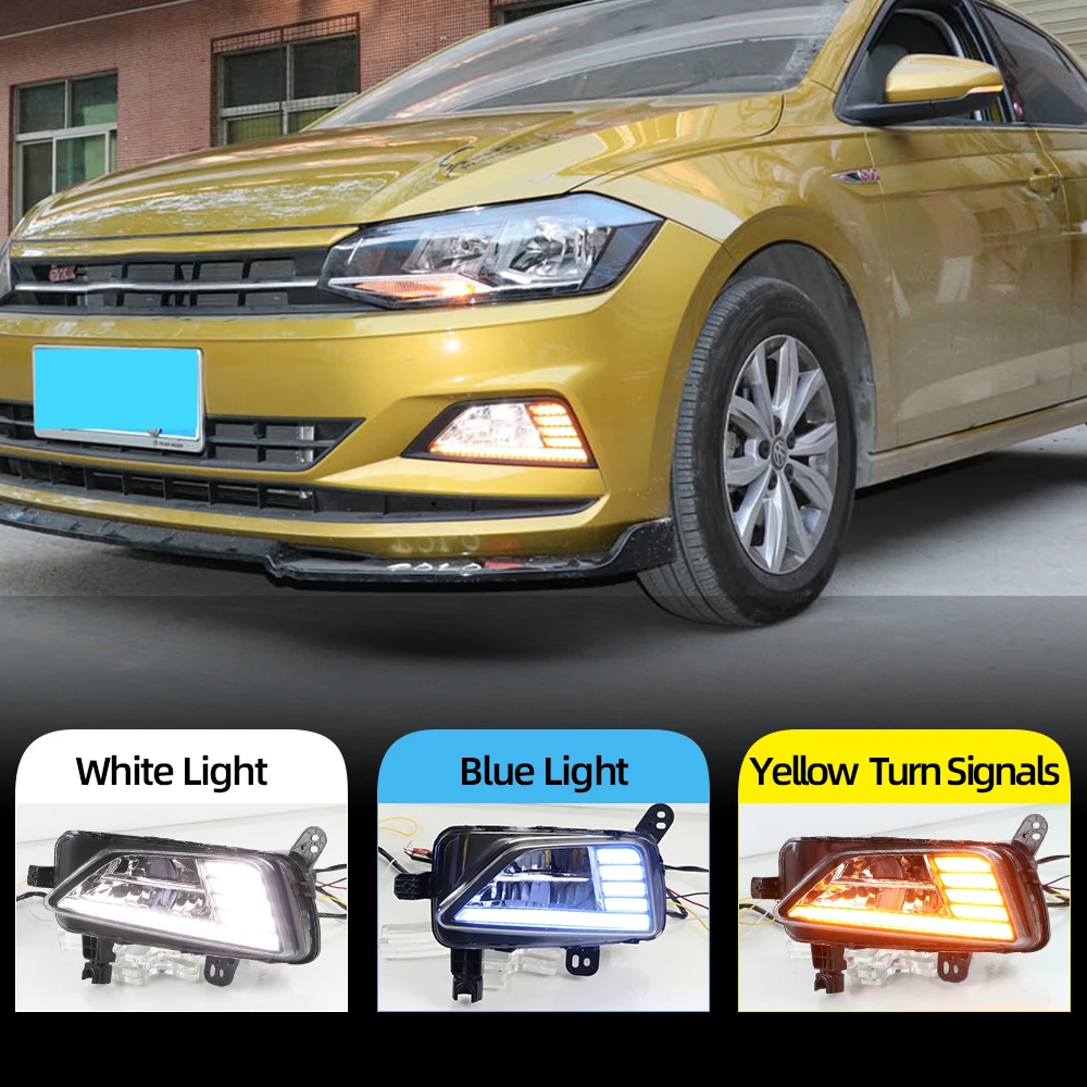 CSCSNL 1 пара автомобиля DRL Светодиодный дневной светильник противотуманных фар