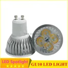 Ультра яркие красныезеленые9 Вт, 12 Вт, 15 Вт, GU10 MR16 E27 E14 светодиодный лампы 85-265V затемнения Светодиодный прожектор теплый белыйхолодный белый лампы 110V 220V DC 12V