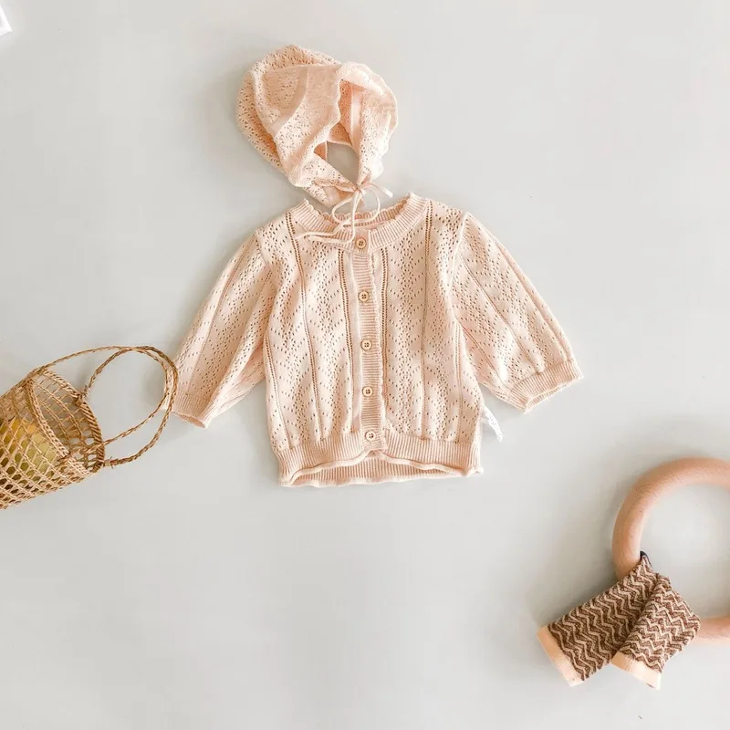 Детский хлопковый свитер с шапкой на осень/весну|Свитеры| |