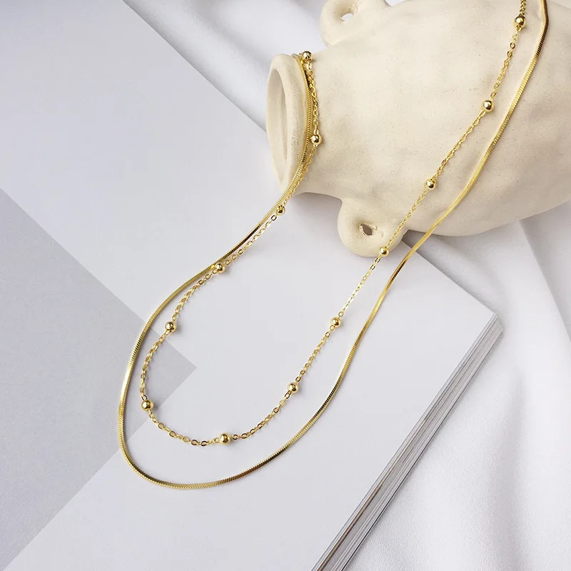 Женское минималистичное ожерелье из серебра 925 пробы с кулоном | Украшения и