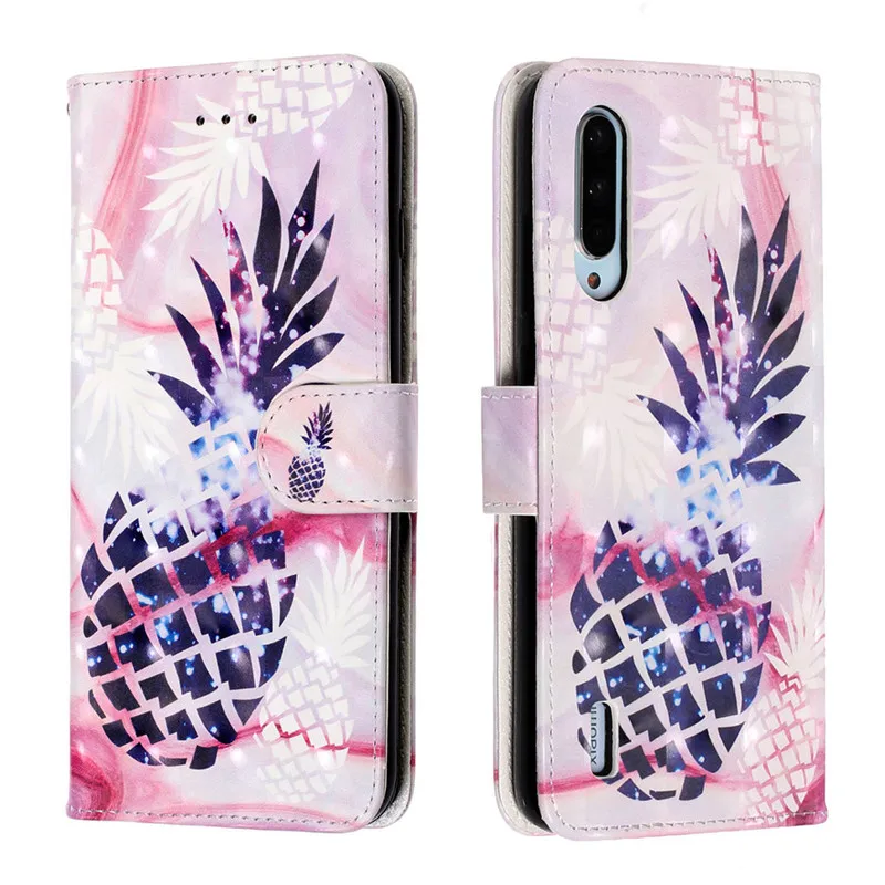 Pattern 18 Милый кожаный чехол с откидной крышкой для Xiaomi mi A3, чехол, роскошный Магнитный кошелек, чехол для карт, Fundas для mi A3 Lite, чехол, чехлы для телефонов - Цвет: Pattern 18