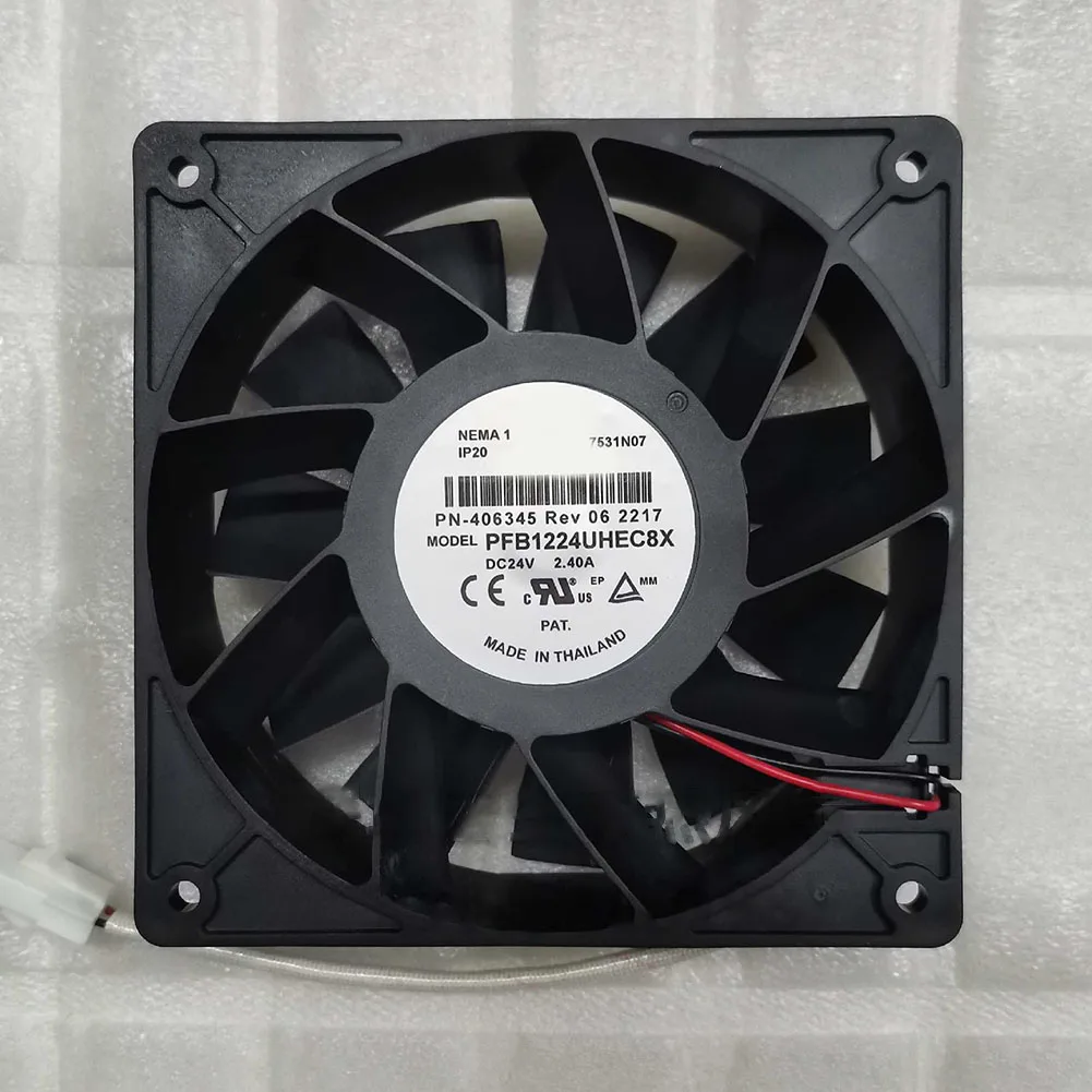 

Кулер PFB1224UHEC8X Для Delta 12038, 24 В, 2,40 А, инвертор объемного воздуха