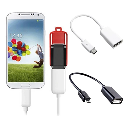 Переходник с USB 2 0 A мама на Micro B папа Кабель-адаптер OTG для Samsung HTC аксессуары |