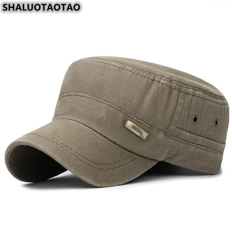 

Кепка SHALUOTAOTAO Мужская, хлопковая, в стиле милитари, регулируемый размер, в стиле ретро