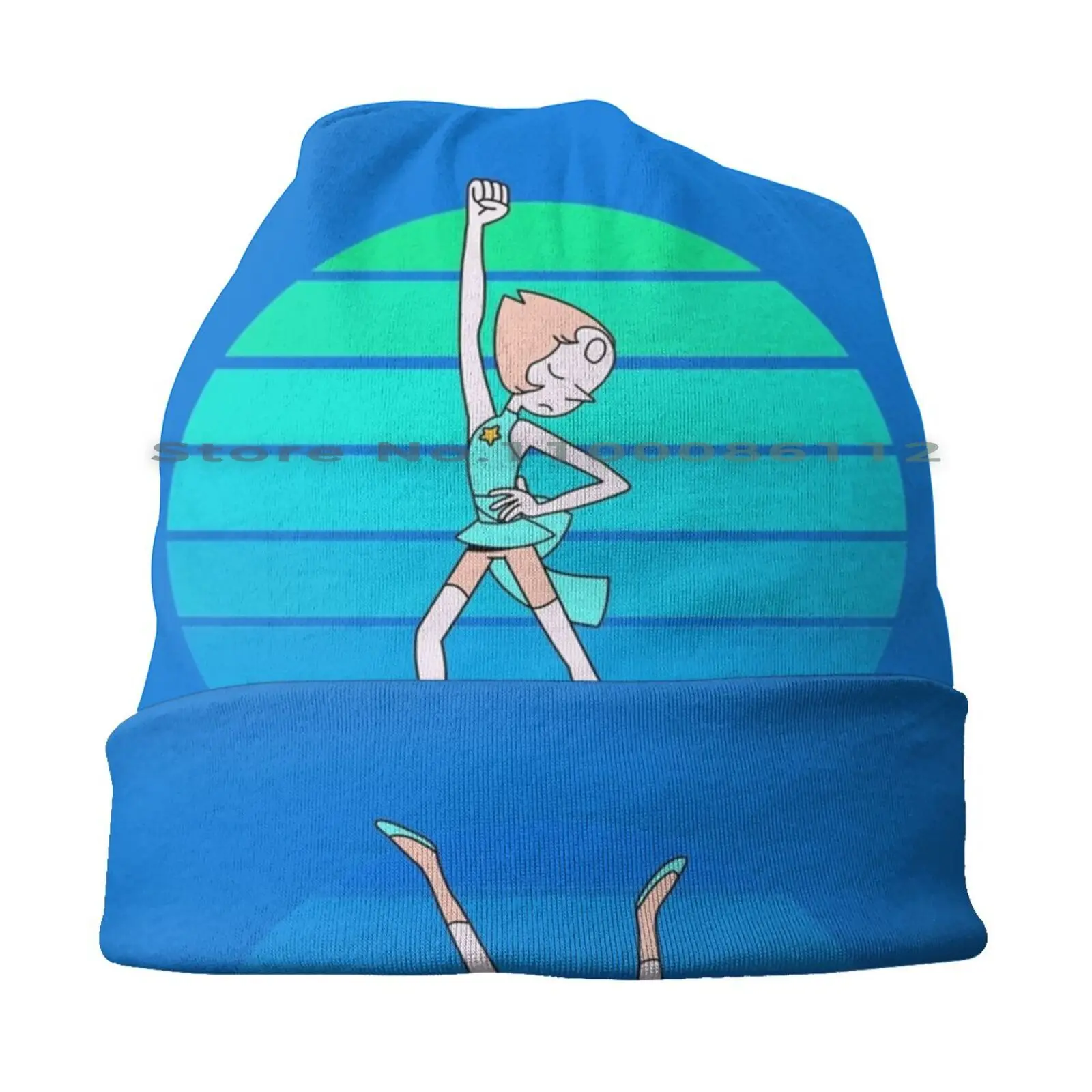 Шапка-бини Steven Universe с жемчугом вязаная шапка универсальная будущая Вселенная