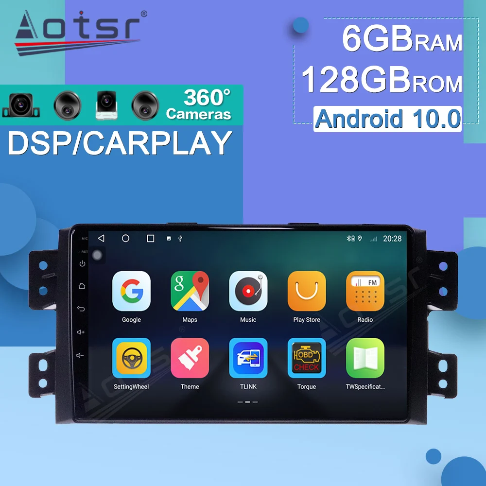 

Android 10 Car For Kia Borrego 2008 - 2011 Carplay Multimedia Player DVD GPS Navigation Auto Audio Radio Head Unit Stereo Screen