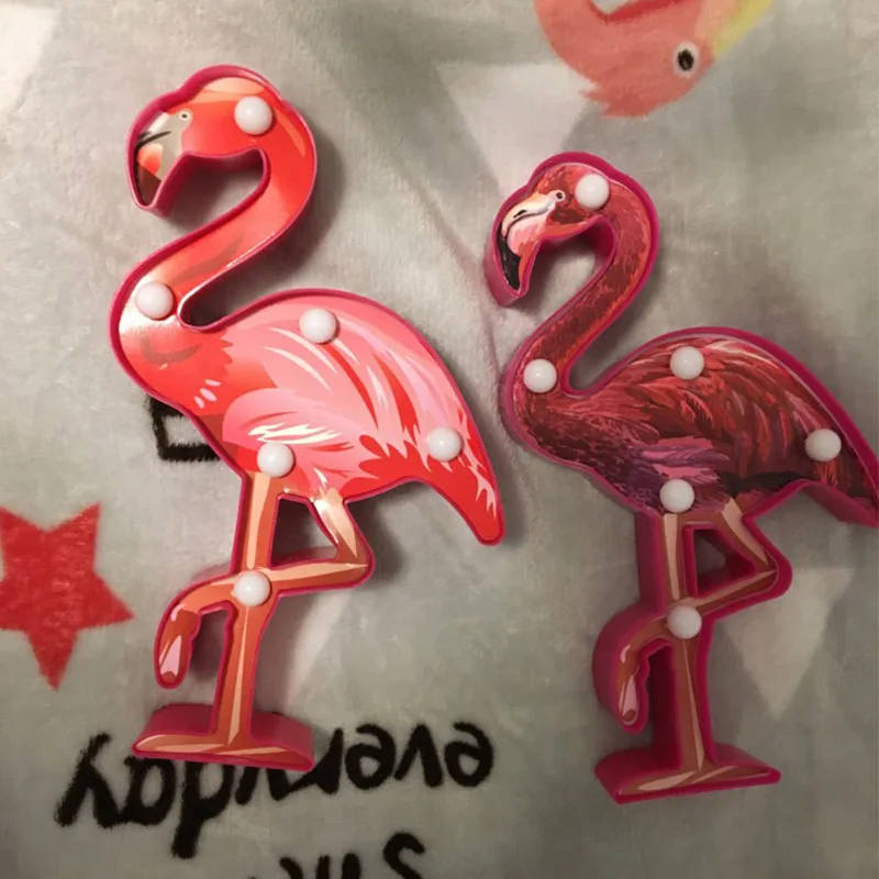 Розовый фламинго торт Топпер воздушный шар флажки для торта День рождения детей