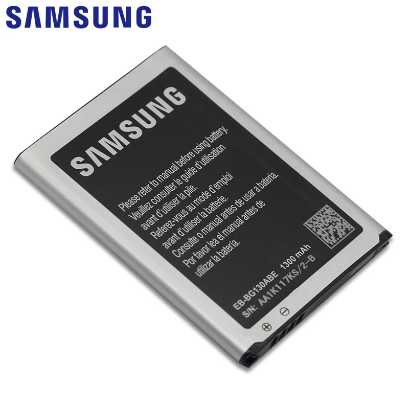 Samsung телефон батарея EB-BG130ABE 1300 мАч для samsung Galaxy Star 2 G130 G130E G130H G130HN G130BU/DS батареи
