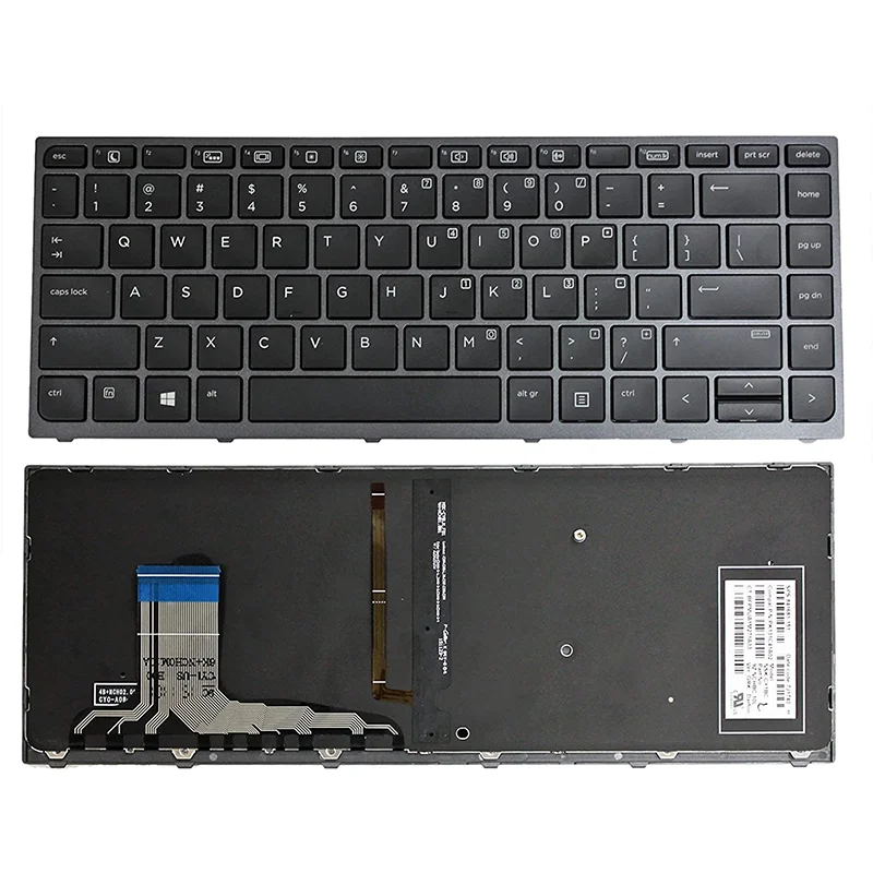 Сменная английская клавиатура PANSI для HP совместимая с ZBook Studio G3 Mobile 841681-001