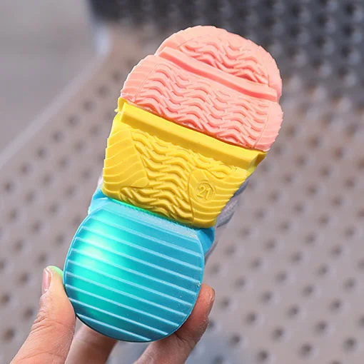 

For Kids Shoes For Boys Girls Hot Summer Black Rubber Flats Running Shoes Sports Sneakers Runner Summer Walking