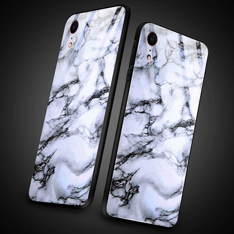 Для iPhone 5S, se, 6, 6 S, 7, 8 Plus XR XS макс. закаленное стекло чехол для Meizu M5 M6 M8 M9 Примечание 16th Plus с узором в полоску защитная оболочка