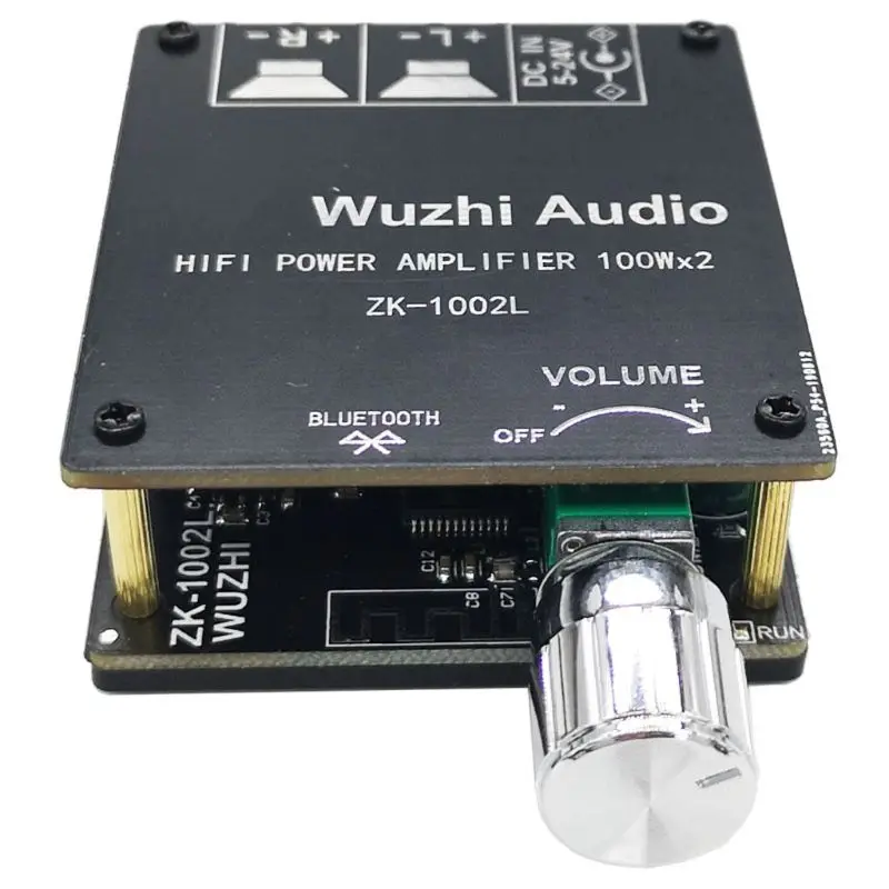 Мини ZK-1002L 5 0 Bluetooth цифровой усилитель доска двойной 100 Вт Каналы стерео