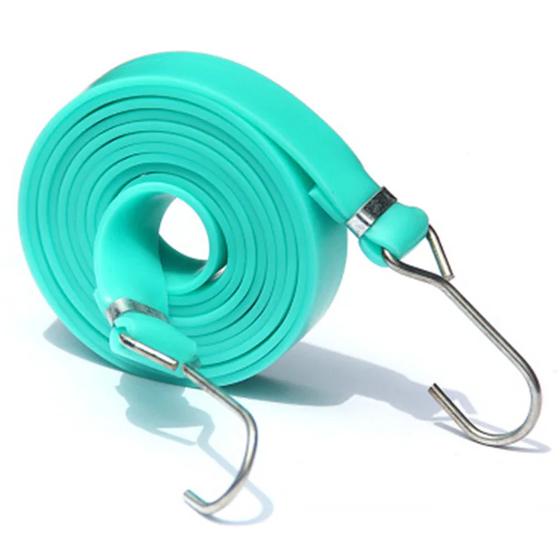 POSSBAY 1.8 M Motorcycle Luggage Straps Motorbike Rubber Bungee Elastic Net Tarp Tie Down Mesh Strong Helmet Hook |