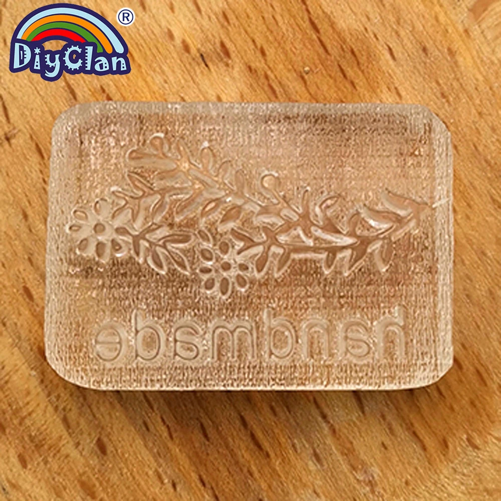Акриловая смола DIY chapte ручной работы логотип anthemia Смола Мыло Штамп узоры в стиле