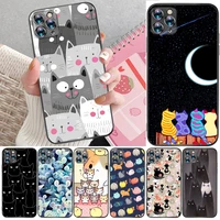 cats hey buddy human friends color painting phone case for iphone 12 pro max se 2020 mini funda carcasa coque