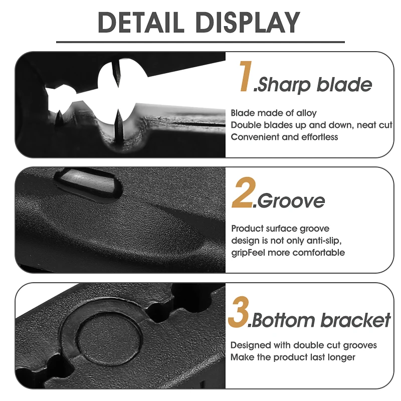 

1.5-3.3mm Fiber Optical Longitudinal Cable Stripper Beam Tube Loose Tube Skinning Knife Stripper Tool Cable Jacket Slitter Tools