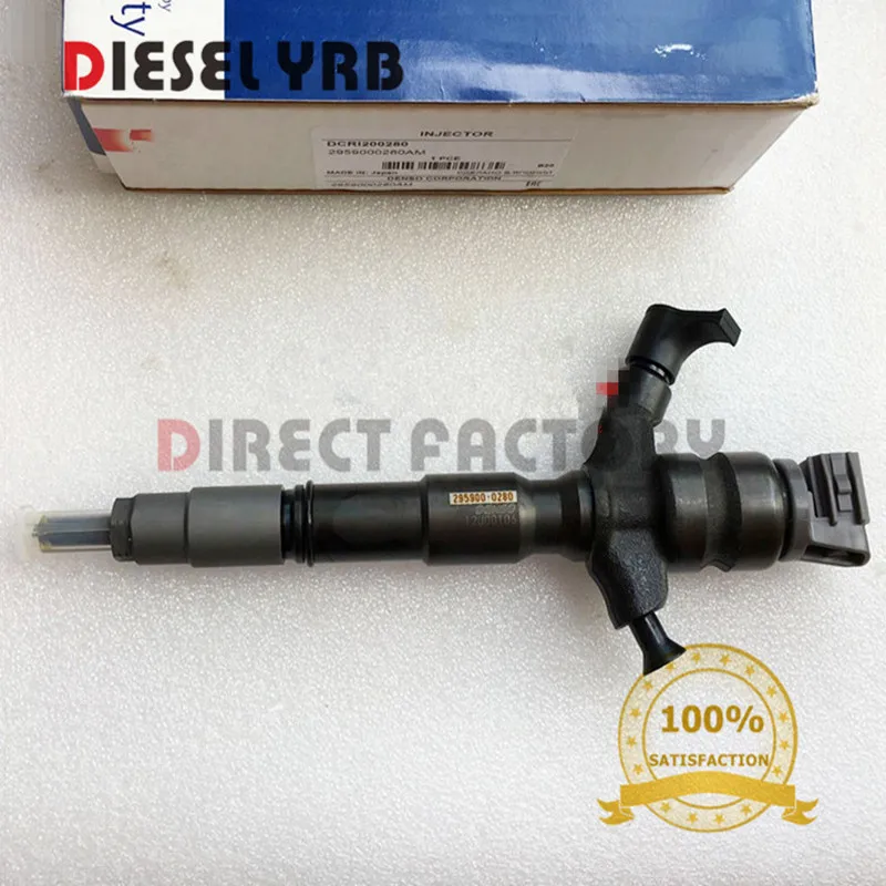 

4 PCS Original and new fuel injector 295900-0280 295900-0210 23670-30450 23670-39455 FOR HUILUX 2KD-FTV, D-4D, TGN1, GGN1, GGN2